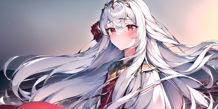 漫画风手绘唯美图集ai绘画美女高清电脑壁纸手机二次元动漫合集38p