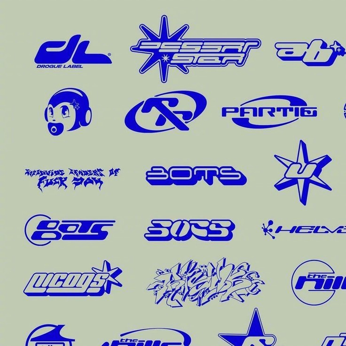 潮流字体logo设计收藏起来