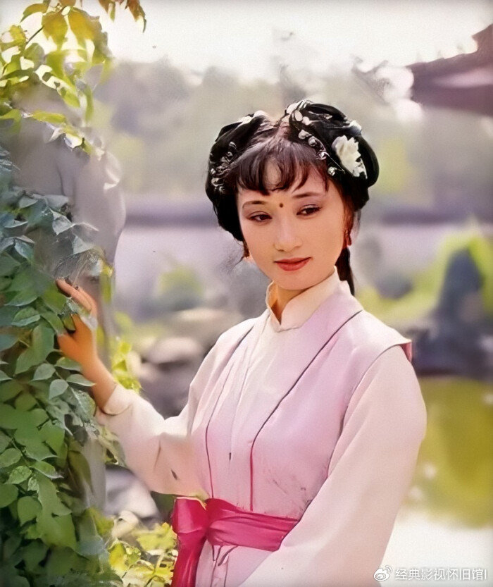 87版《红楼梦》香菱剧照:认识候长荣收获爱情是最难忘的|香菱|红楼梦