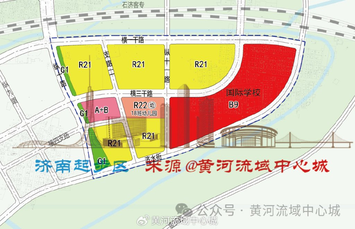 b-3地块城镇住宅用地,面积9876m05,位于规划大寺河连通河道以