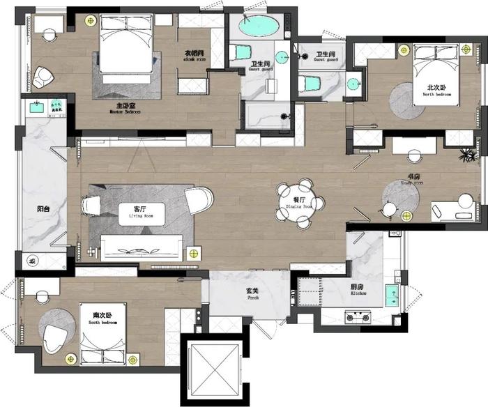 【金隅南七里】3套三世同堂改善型住房案例，实名羡慕！