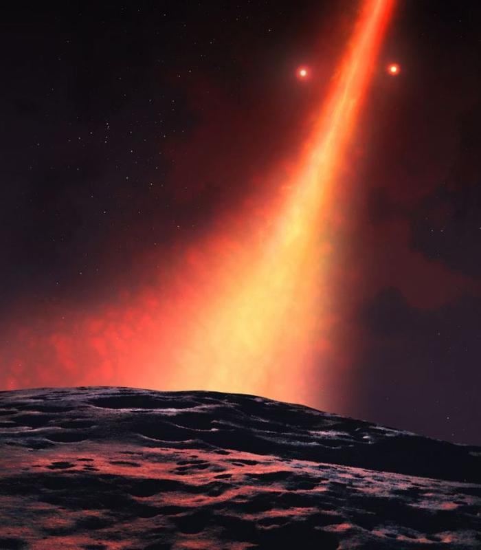 系外新发现！一颗绕双恒星系统运行的奇异行星