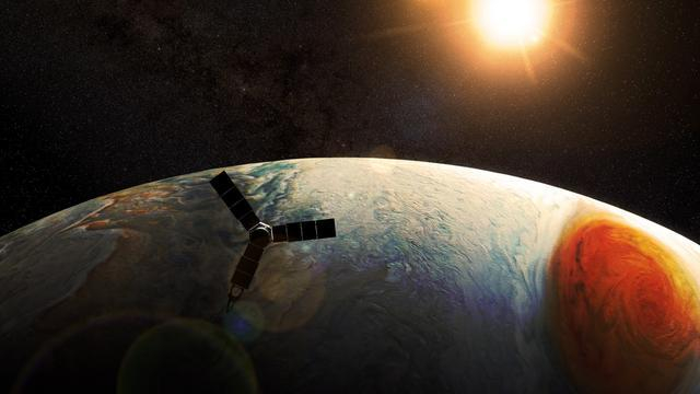 木星发现“六眼风暴”，天文学家：风暴面积跟美国一样大