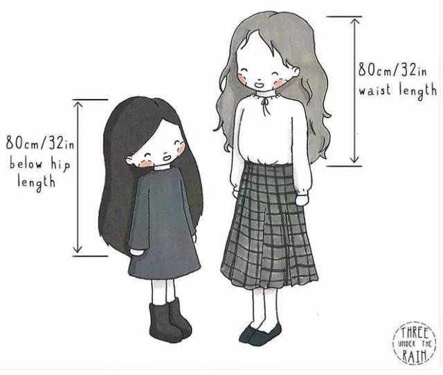 这组漫画,只有矮个子的女生才懂~