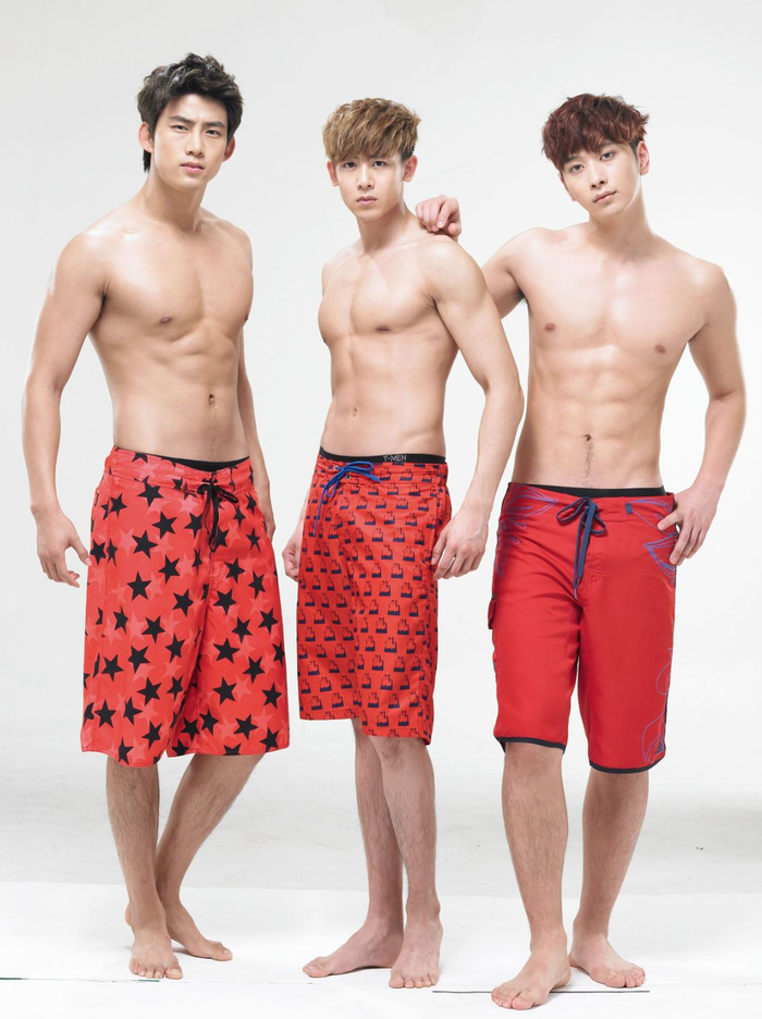 再往后,韩国男团exo里年龄最大的xiumin,90年生.