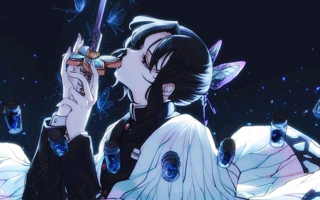 蝴蝶飞舞，《鬼灭之刃》中蝴蝶忍的4种剑型，美丽而又危险
