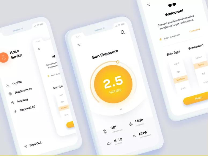 多款扁平化风格APP设计欣赏__财经头条__新浪财经