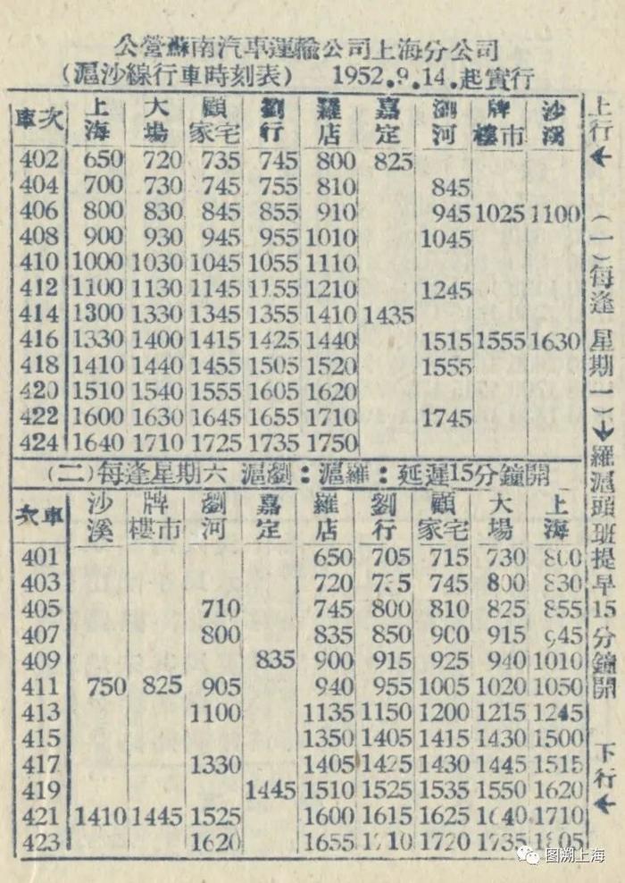 上海故事：沪太长途汽车与沪太路公交简史