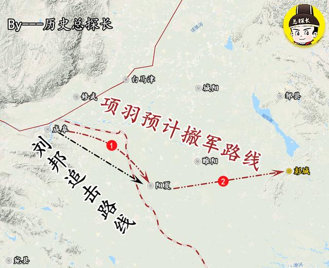 图解楚汉战争:垓下大决战!30万大军围困楚军,项羽自刎乌江