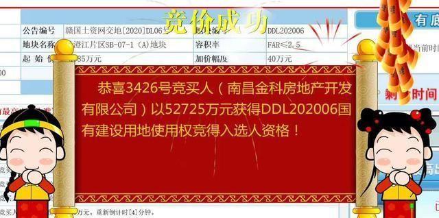 金科布局泰和县！5.27亿元摘90亩商住地 楼面价创新高