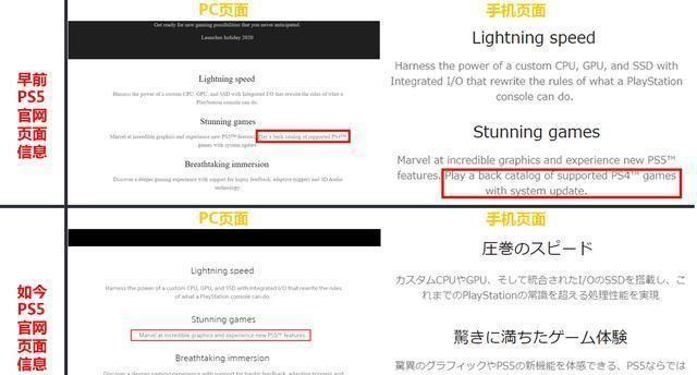 终于定了，PS5发布会时间确认，但官网支持PS4游戏字样被删除