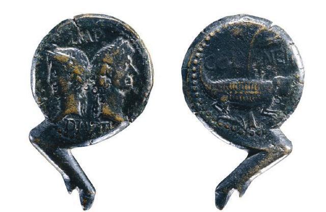 奥克西塔尼遗址发现“猪蹄币”，专家说：这种铜币与当地特产有关