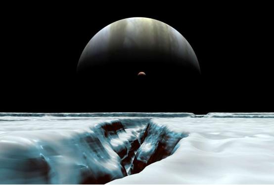 木卫二冰层裂缝里出现断层，NASA推测：其孕育生命的可能性增加