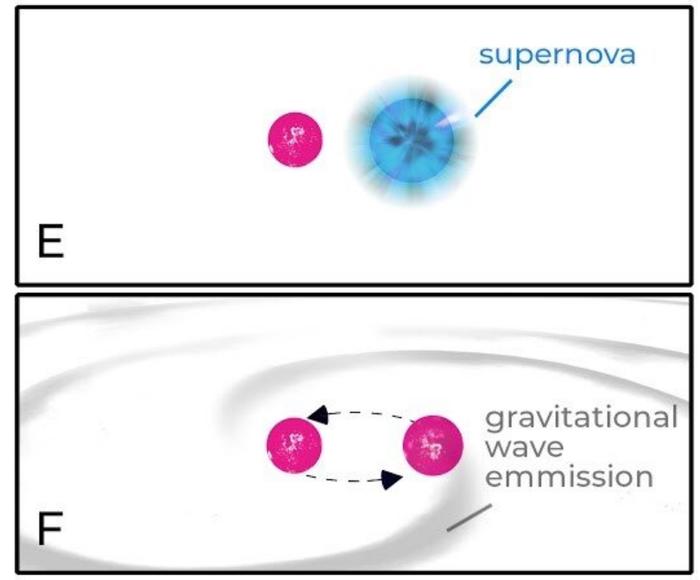 产生了引力波，在银河系中发现：迄今最大质量的两颗中子星碰撞！