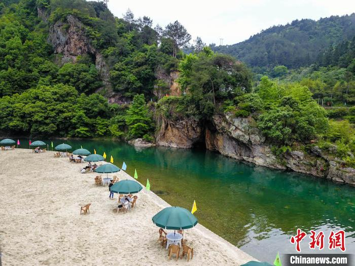 黄泥墩村碧水湾。莲都宣传部提供