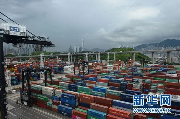 香港葵涌货柜码头（资料图/新华社）
