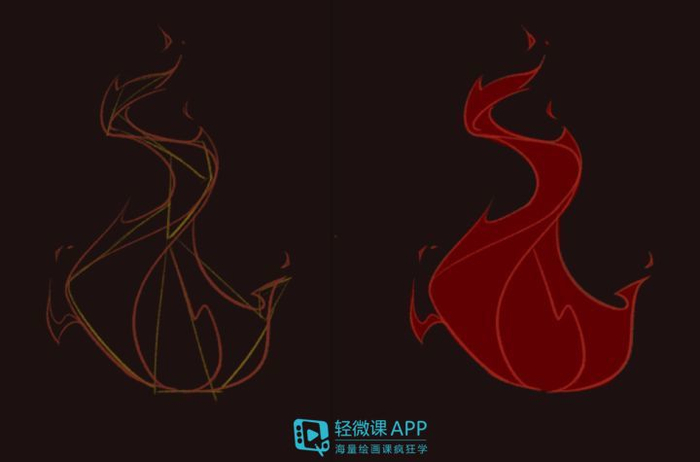 漫画火焰怎么画？火焰画法步骤详解！