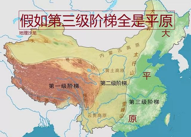 如果我国的第三级阶梯全都是平原地形,那会带来什么影响?