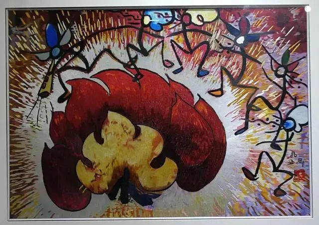 东巴画 图源：“丽江日报”微信公众号