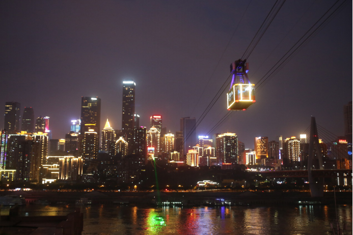 重庆长江索道景区 主办方供图