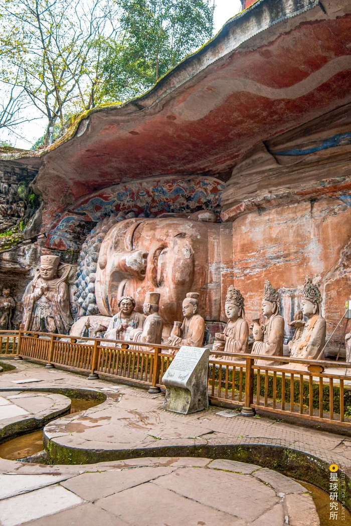 大足宝顶卧佛，已被列入《世界文化遗产目录》 靳博阳 摄