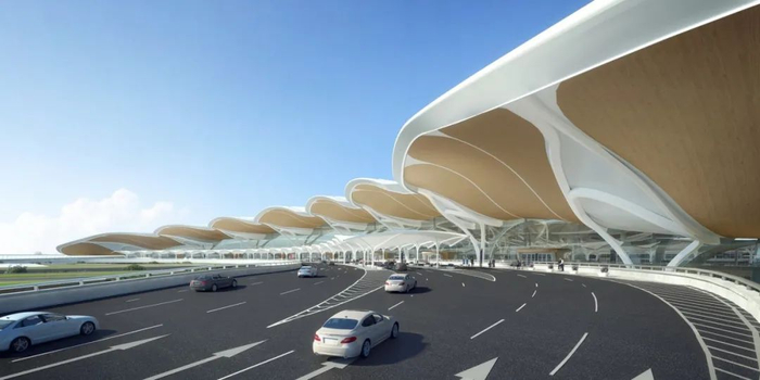 T3航站楼外观效果图。
