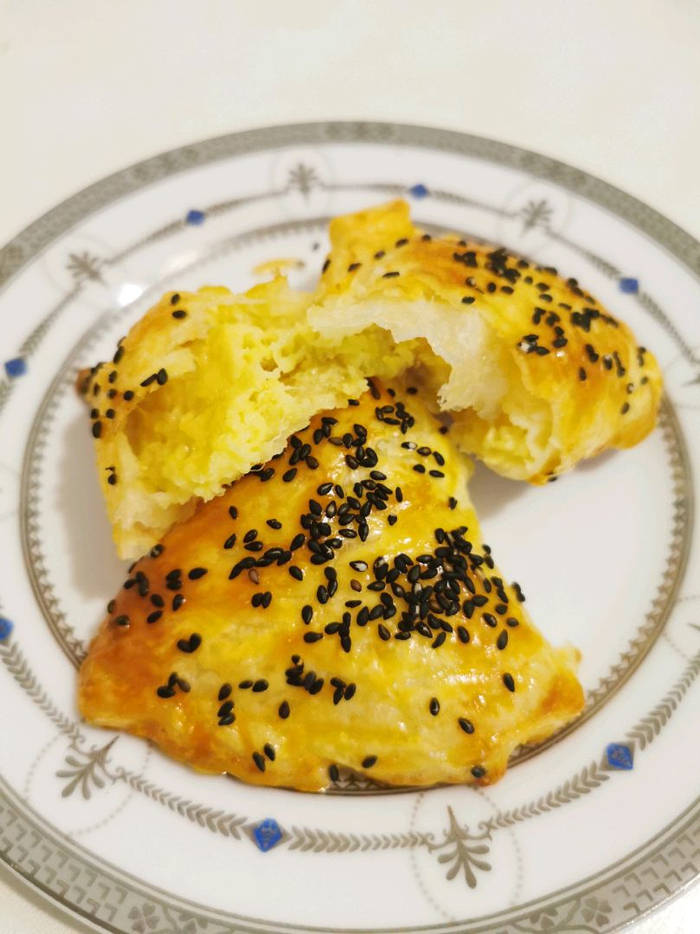 【手抓饼之榴莲酥】的做法 配方,手抓饼还可以做美味榴莲酥