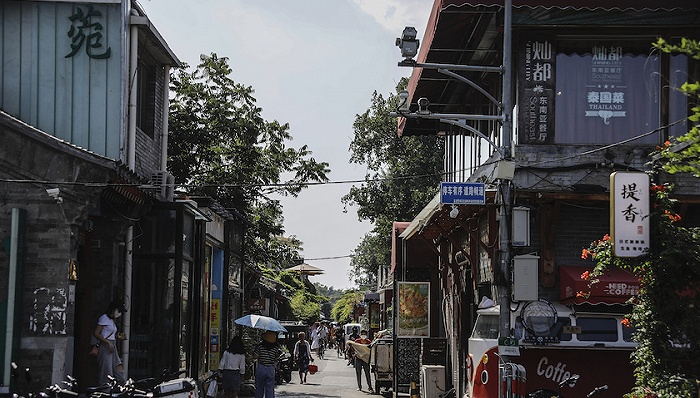 北京五道营胡同 图片来源：视觉中国