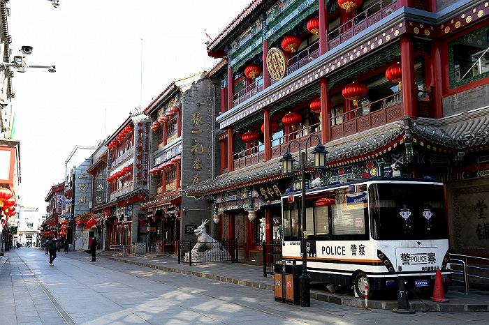北京大栅栏老字号 （图片来源：视觉中国）