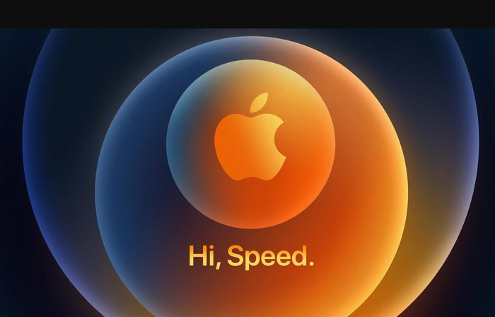 苹果发布会宣传图片“Hi，Speed”