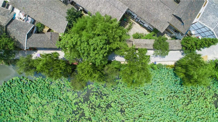 ▲贵阳市乌当区偏坡乡偏坡村（夏俊杰/摄）