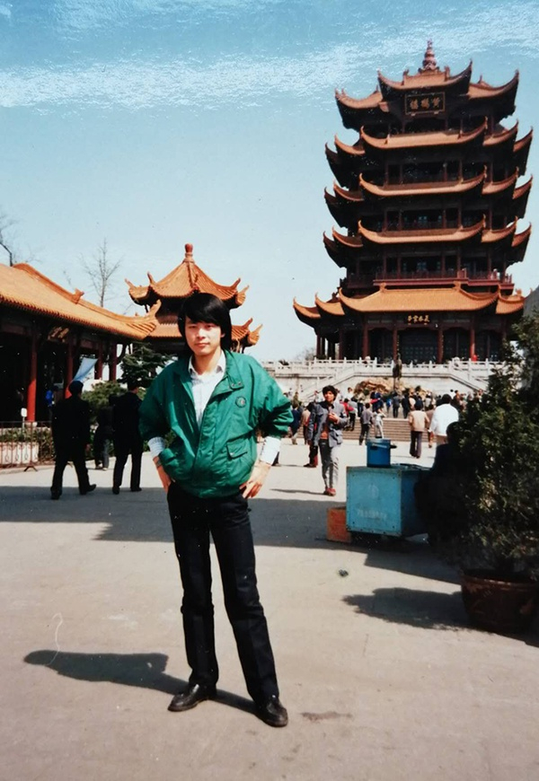 年轻时的葛伟意气风发 受访者供图