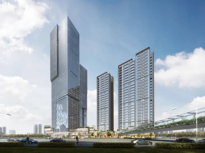 广汇新世界金融中心、广汇尊府效果图