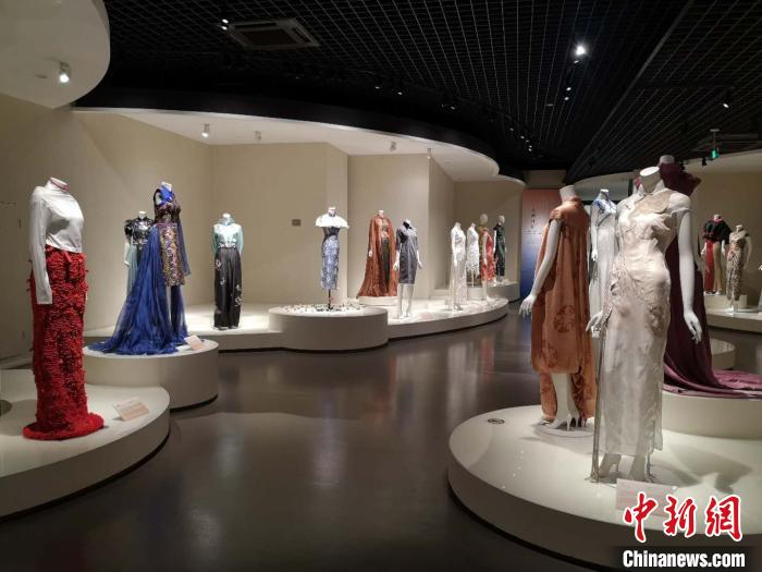 展览现场。　童笑雨 摄