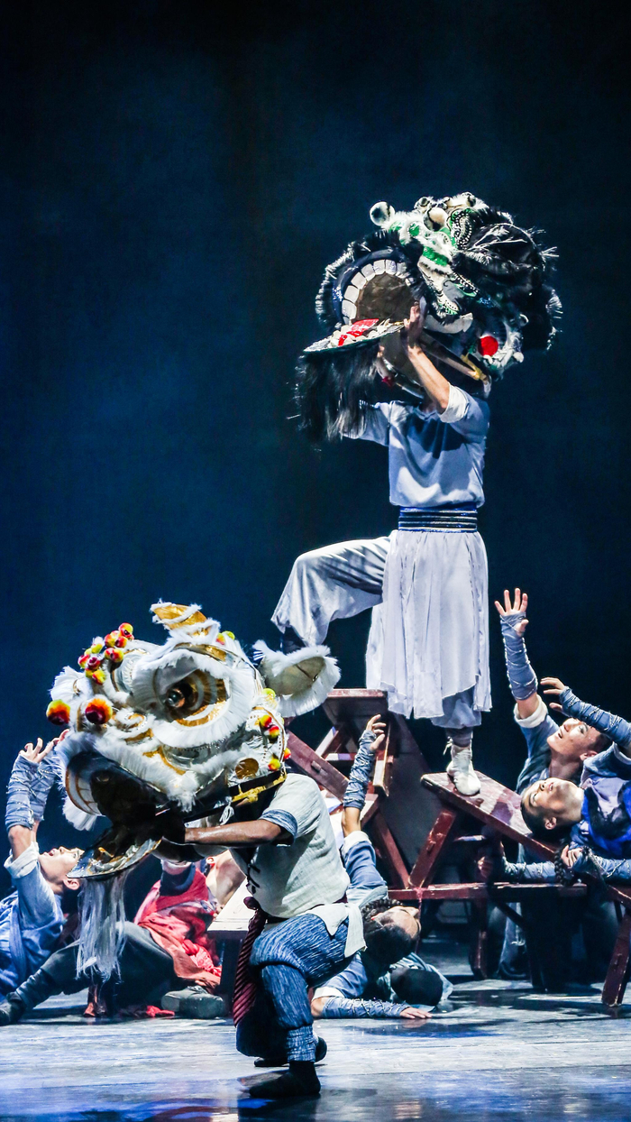 舞剧《醒·狮》剧照。国家大剧院供图