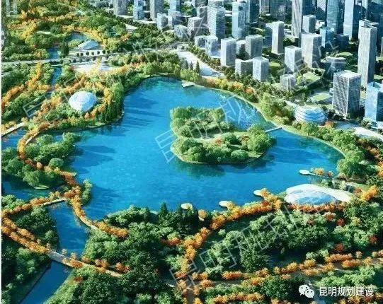 巫家坝中央公园效果图