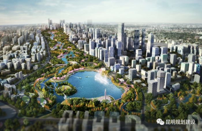 巫家坝中央公园效果图