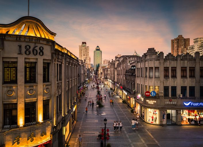 《五马街》武林 摄 图片来源：温州发布