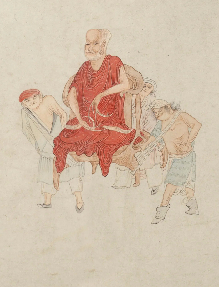 神怪异相:吴彬《十六罗汉图》丨私享艺术