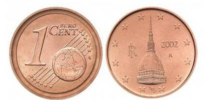 图说：1欧分硬币拍卖后身价暴增66万倍。图片来源：欧洲时报意大利版
