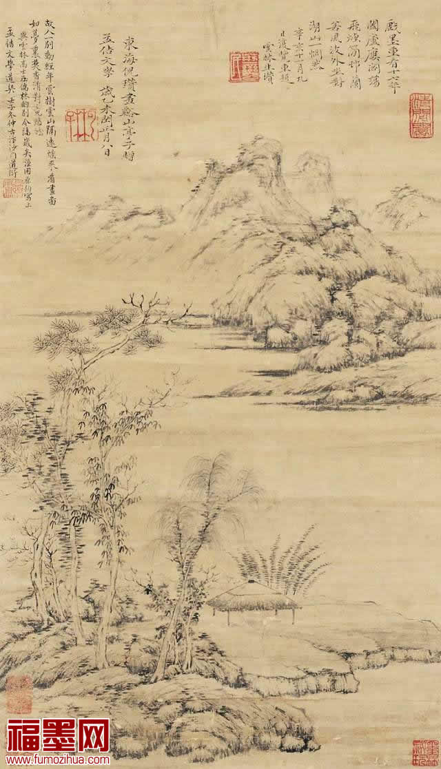 元代山水画，中国文人绘画的最高成就