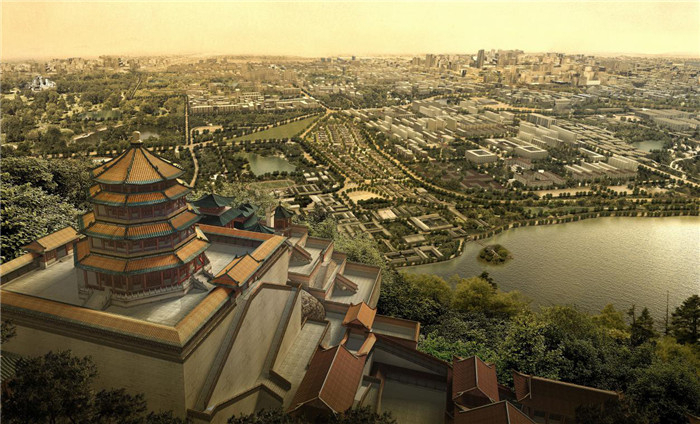 △北京 龙湖·颐和原著项目效果图