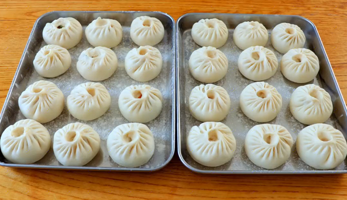 冷冻包子生胚：不用解冻直接蒸，一次发酵也松软，随吃随蒸超方便|面粉|肉馅|酵母|生坯|口感_新浪新闻