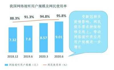 数据来源：《2020中国网络视听发展研究报告》 制图：邱玥