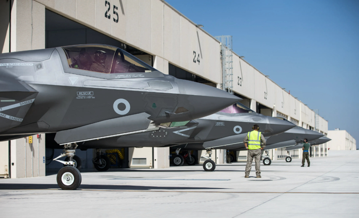  英国皇家空军装备的F-35战斗机