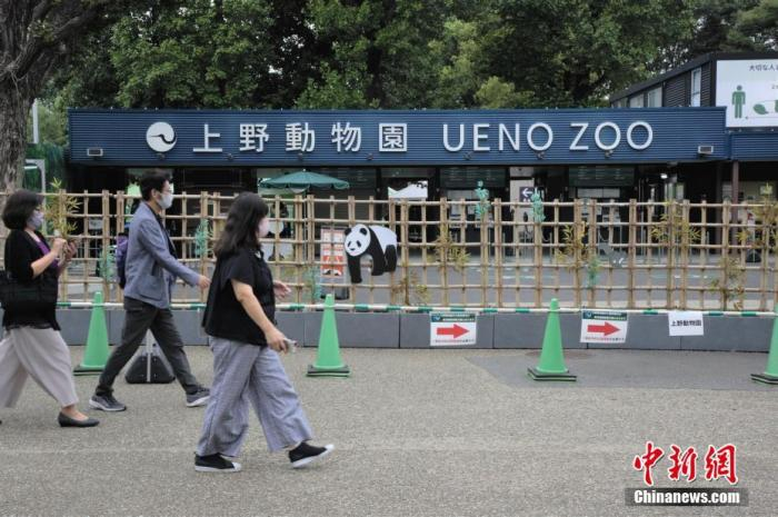 资料图：疫情下的日本。图为民众走进东京上野动物园。 中新社记者 吕少威 摄