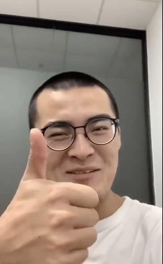 “抽象带篮子”的早安打工人截图。图片来源：B站视频截图