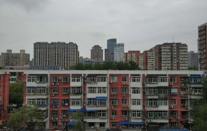 △北京的“老破小”一景