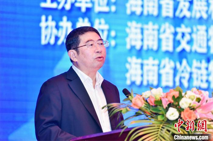 海南省副省长王路致辞。主办方供图