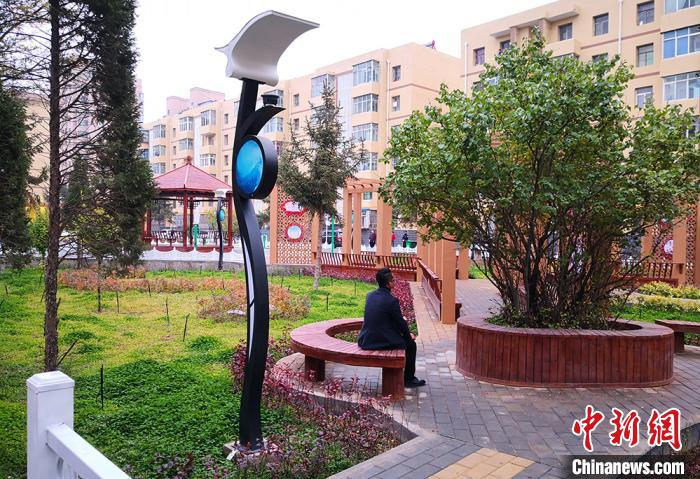 图为白银区老旧小区改造后新貌。　刘玉桃 摄